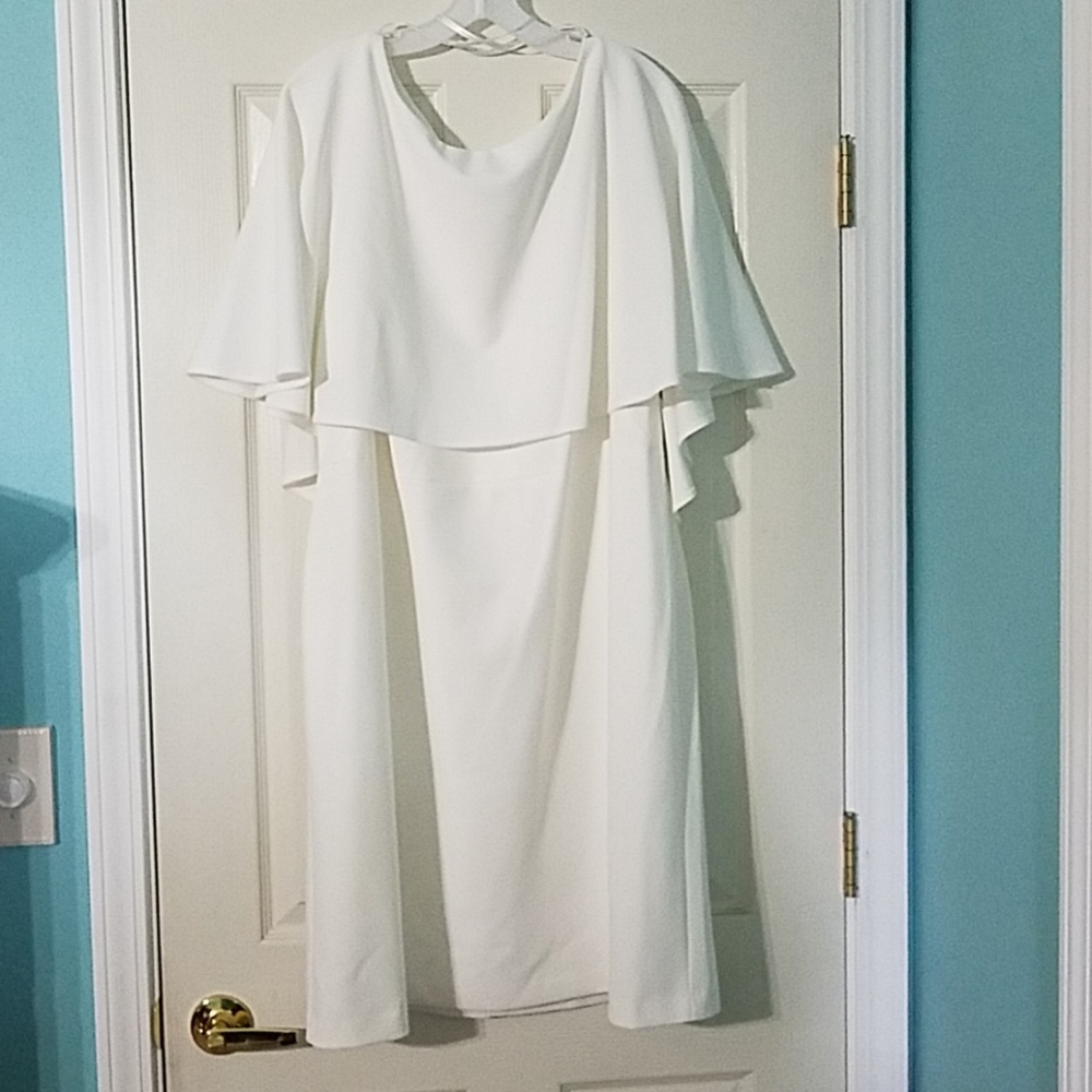 Calvin Klein white dress